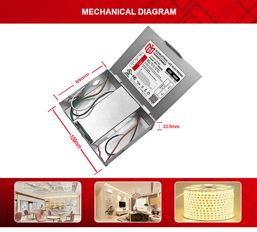 Transformateur LED 24 V pour lumières LED