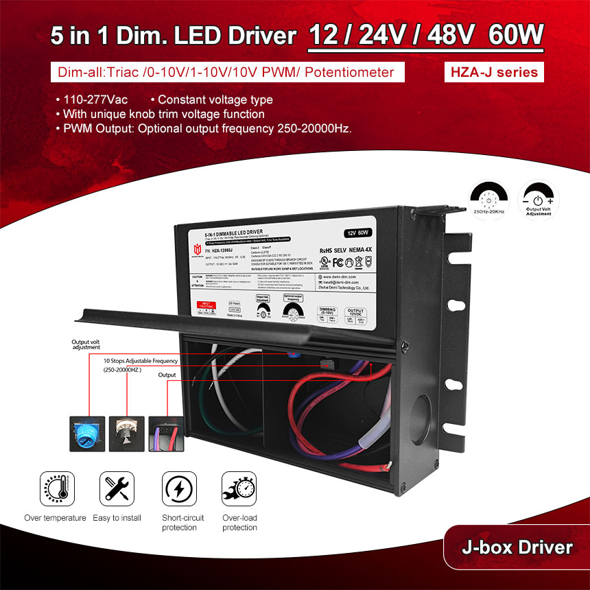 Alimentation LED dimmable 24 V