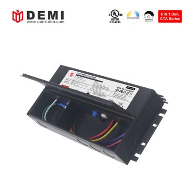 Alimentation LED à intensité variable 150w 24v CCT et triac/0 10v homologué UL pour l'extérieur